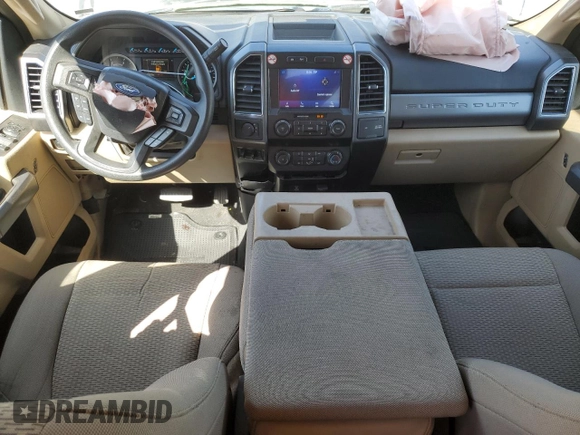 2021 Ford F-350 XL with VIN 1FT8W3DT9MED43311, listed as a Copart auction lot 50926585 with 18,790 mi miles and Salvage title. Bid and sale history available at DreamBid. Image 8.