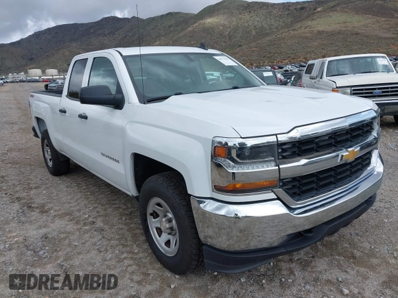 2016 Chevrolet Silverado 1500 Work Truck with VIN 1GCVKNEH8GZ375636, listed as a IAAI auction lot 41573305 with 131,902 mi miles. Bid and sale history available at carsss.com. Image 1.