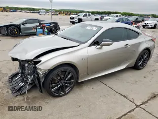 2024 Lexus RC 350 F Sport z VIN JTHGZ5BC7R5027753, wystawiony jako Copart lot #51481615 z przebiegiem 9374 mil mil oraz Szkody całkowita. Historia ofert i sprzedaży dostępna na DreamBid. Obrazek 1.