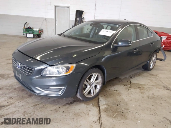 2015 Volvo S60 T5 Drive-E Premier Plus with VIN YV126MFC6F1313759, listed as a IAAI auction lot 41748305 with 43,491 mi miles and . Bid and sale history available at DreamBid. Image 18.