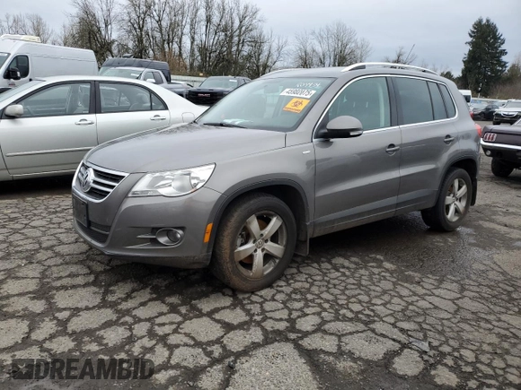 2010 Volkswagen Tiguan SEL with VIN WVGBV7AX6AW514766, listed as a Copart auction lot 45982075 with Not Provided miles and Clean Title. Bid and sale history available at DreamBid. Image 1.