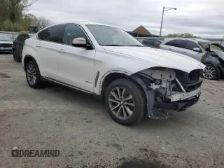 2016 BMW X6 xDrive35i with VIN 5UXKU2C59G0N79613, listed as a Copart auction lot 53323035 with 173,213 mi miles and Salvage Title. Bid and sale history available at carsss.com. Image 4.