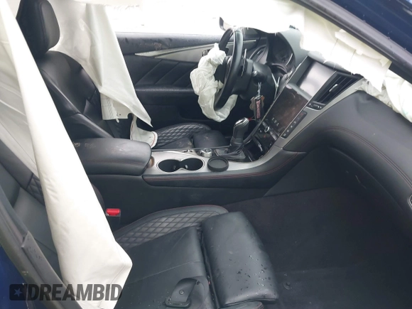 2018 Infiniti Q50 Red Sport 400 с VIN JN1FV7AP7JM460012, выставлен на аукционе IAAI как лот 41459205 с пробегом 83 618 миль миль и . История ставок и продаж доступна на DreamBid. Изображение 5.