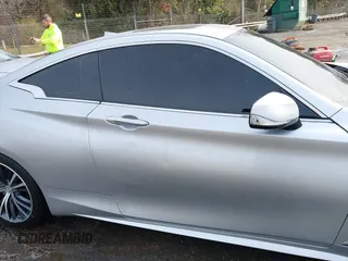 2018 Infiniti Q60 Luxe with VIN JN1EV7EK3JM343134, listed as a IAAI auction lot 41795601 with 61,826 mi miles and . Bid and sale history available at carsss.com. Image 13.