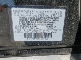 2024 Nissan Kicks S with VIN 3N1CP5BV1RL577962, listed as a Copart auction lot 53120175 with 11,442 mi miles and Clean Title. Bid and sale history available at carsss.com. Image 13.