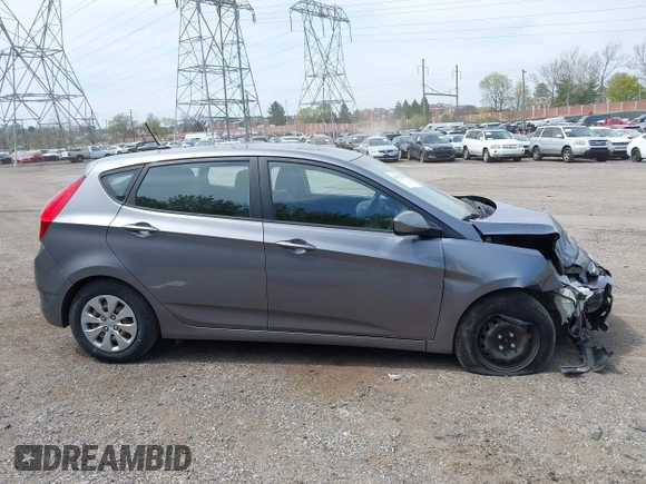 2016 Hyundai Accent SE with VIN KMHCT5AE1GU248364, listed as a IAAI auction lot 42072426 with 107,470 mi miles and . Bid and sale history available at carsss.com. Image 13.