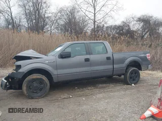 2013 Ford F-150 XL with VIN 1FTFW1EF4DKE14775, listed as a IAAI auction lot 41554959 with 152,874 mi miles. Bid and sale history available at carsss.com. Image 14.