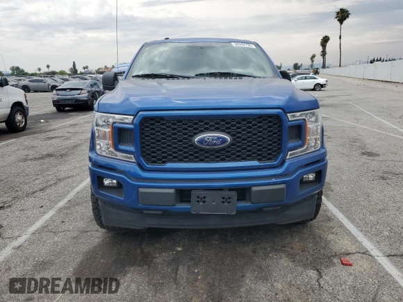 2018 Ford F-150 XL with VIN 1FTEX1CP9JKC83813, listed as a Copart auction lot 59342735 with 63,106 mi miles and Salvage title. Bid and sale history available at DreamBid. Image 5.