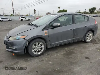 2010 Honda Insight EX with VIN JHMZE2H79AS017647, listed as a Copart auction lot 53311325 with 94,999 mi miles and Salvage Title. Bid and sale history available at carsss.com. Image 1.