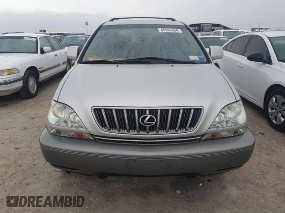 2002 Lexus RX 300 with VIN JTJHF10U420263392, listed as a Copart auction lot 80986884 with 206,058 mi miles and Non Repairable. Bid and sale history available at carsss.com. Image 5.