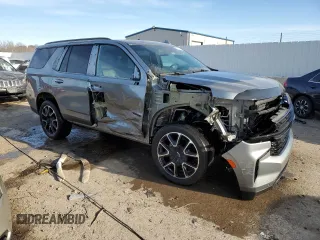 2023 Chevrolet Tahoe RST with VIN 1GNSKRKD4PR232976, listed as a Copart auction lot 87822015 with 58,484 mi miles and Salvage title. Bid and sale history available at DreamBid. Image 4.