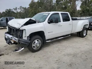 2010 Chevrolet Silverado 3500HD DRW LTZ with VIN 1GC7K1B67AF101907, listed as a Copart auction lot 88140105 with 192,070 mi miles and Salvage Title. Bid and sale history available at DreamBid. Image 1.