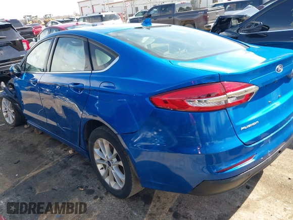 2020 Ford Fusion SE with VIN 3FA6P0HD0LR232167, listed as a IAAI auction lot 41814767 with 55,288 mi miles and . Bid and sale history available at DreamBid. Image 3.