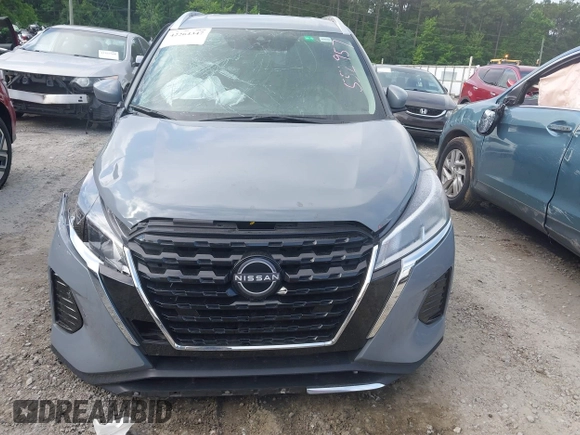 2023 Nissan Kicks SV with VIN 3N1CP5CVXPL552957, listed as a IAAI auction lot 42264347 with 29,463 mi miles and . Bid and sale history available at DreamBid. Image 12.
