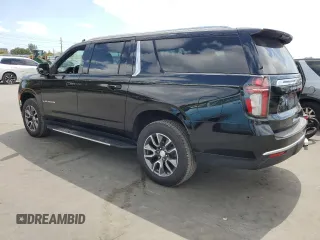 2022 Chevrolet Suburban LS with VIN 1GNSCBKD8NR114222, listed as a Copart auction lot 49244255 with 117,379 mi miles and Clean Title. Bid and sale history available at DreamBid. Image 2.