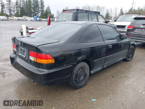 1998 Honda Civic DX with VIN 1HGEJ6121WL063073, listed as a IAAI auction lot 41711152 with 163,267 mi miles. Bid and sale history available at carsss.com. Image 4.