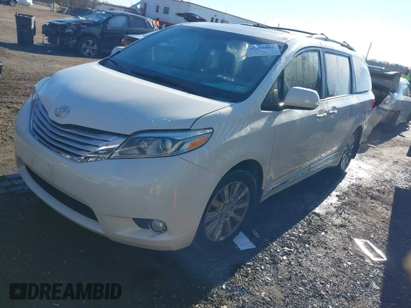 2017 Toyota Sienna XLE Auto Access Seat with VIN 5TDYZ3DCXHS846062, listed as a IAAI auction lot 41204085 with 107,046 mi miles and . Bid and sale history available at DreamBid. Image 17.