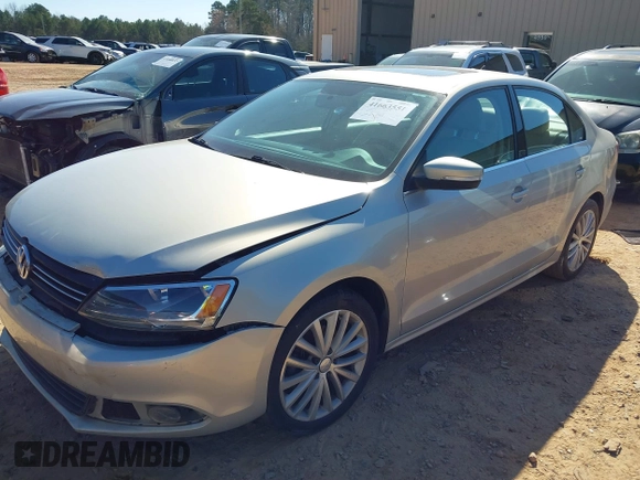 2011 Volkswagen Jetta SEL with VIN 3VWLX7AJ6BM330148, listed as a IAAI auction lot 41663551 with 128,673 mi miles and . Bid and sale history available at DreamBid. Image 16.