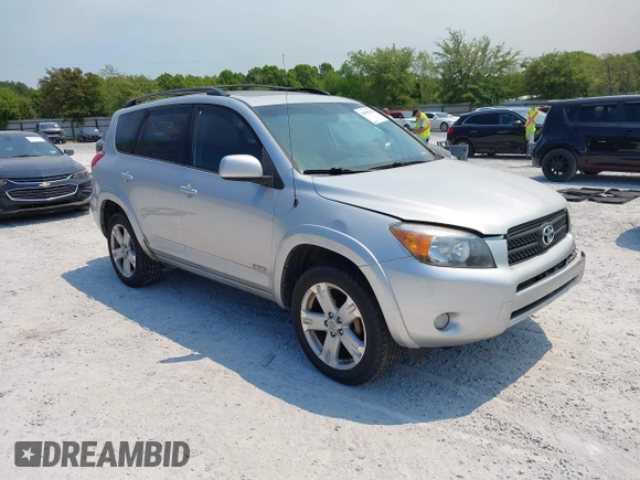 2008 Toyota RAV4 Sport with VIN JTMZD32V886075558, listed as a IAAI auction lot 41999352 with 217,271 mi miles and . Bid and sale history available at DreamBid. Image 1.
