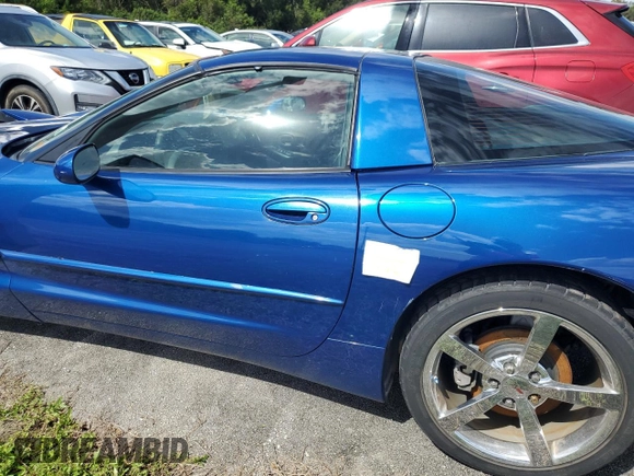 2002 Chevrolet Corvette with VIN 1G1YY22G325104997, listed as a Copart auction lot 75008234 with 0 mi miles and Non Repairable. Bid and sale history available at carsss.com. Image 12.