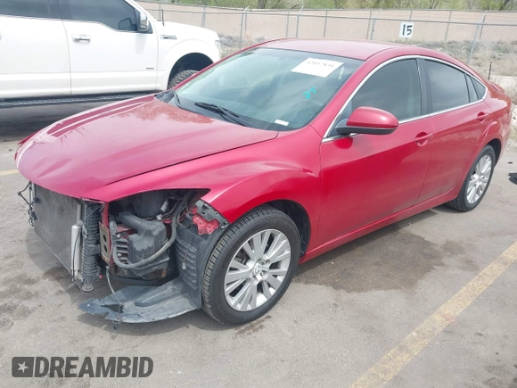 2009 Mazda 6 i Touring with VIN 1YVHP82A295M25149, listed as a IAAI auction lot 42057831 with 176,279 mi miles and . Bid and sale history available at carsss.com. Image 2.