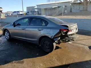 2013 Honda Civic LX z VIN 2HGFB2F55DH547318, wystawiony jako Copart lot #88117425 z przebiegiem 130 428 mil mil oraz Szkoda całkowita • Salvage title. Historia ofert i sprzedaży dostępna na DreamBid. Obrazek 14.