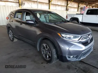 2018 Honda CR-V EX-L with VIN 7FARW1H83JE042661, listed as a Copart auction lot 50387505 with 45,100 mi miles and Salvage Title. Bid and sale history available at DreamBid. Image 4.