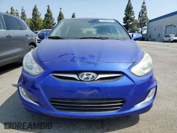 2012 Hyundai Accent SE with VIN KMHCU5AE9CU035072, listed as a Copart auction lot 54616835 with 107,682 mi miles and Clean Title. Bid and sale history available at carsss.com. Image 5.