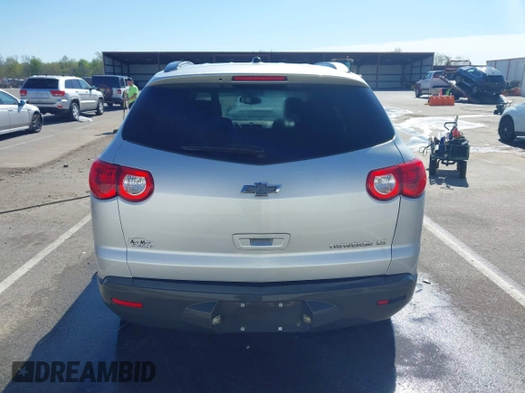 2012 Chevrolet Traverse LS with VIN 1GNKRFED0CJ405987, listed as a IAAI auction lot 42073525 with 162,300 mi miles and . Bid and sale history available at DreamBid. Image 17.