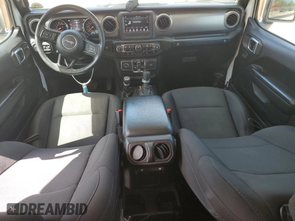 2020 Jeep Wrangler Unlimited Sport S z VIN 1C4HJXDN0LW226619, wystawiony jako Copart lot #54769025 z przebiegiem 52 723 mil mil oraz Szkoda całkowita • Salvage title. Historia ofert i sprzedaży dostępna na DreamBid. Obrazek 8.