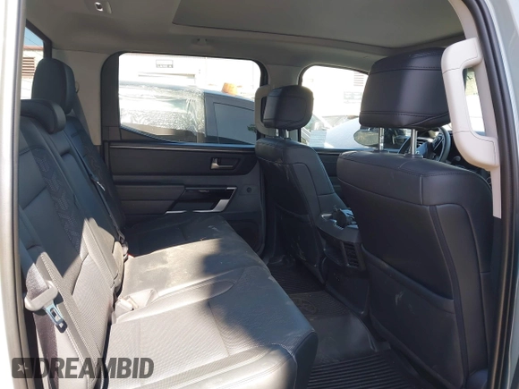 2024 Toyota Tundra Limited with VIN 5TFWA5DB1RX161817, listed as a IAAI auction lot 42294080 with 14,234 mi miles and . Bid and sale history available at DreamBid. Image 8.