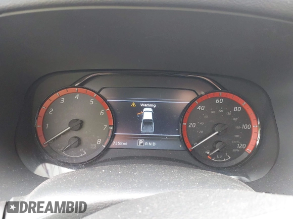 2024 Nissan Frontier SV with VIN 1N6ED1EK5RN660090, listed as a IAAI auction lot 42258836 with 7,358 mi miles and . Bid and sale history available at DreamBid. Image 7.