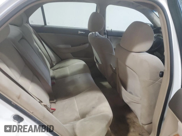 2005 Honda Accord EX with VIN 1HGCM56755A181408, listed as a Copart auction lot 52094265 with 207,948 mi miles and Salvage Title. Bid and sale history available at DreamBid. Image 10.