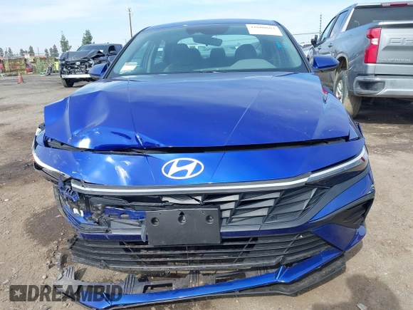 2024 Hyundai Elantra SEL with VIN KMHLM4DGXRU820751, listed as a IAAI auction lot 41600603 with 9,137 mi miles and . Bid and sale history available at DreamBid. Image 12.
