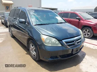 2006 Honda Odyssey EX-L z VIN 5FNRL38716B027798, wystawiony jako IAAI lot #42468190 z przebiegiem Nie podano mil oraz . Historia ofert i sprzedaży dostępna na DreamBid. Obrazek 1.
