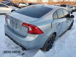 2017 Volvo S60 Dynamic with VIN YV126MFL6H2423031, listed as a Copart auction lot 87505455 with 111,130 mi miles and Salvage Title. Bid and sale history available at carsss.com. Image 3.