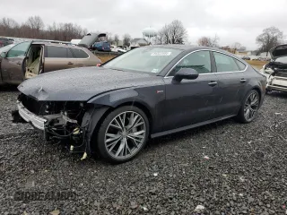 2018 Audi A7 Premium Plus with VIN WAUW3AFC3JN060994, listed as a Copart auction lot 84523464 with 47,062 mi miles and Salvage Title. Bid and sale history available at carsss.com. Image 1.