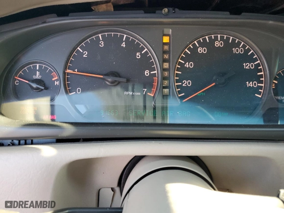 2000 Cadillac Eldorado with VIN 1G6EL12Y5YU176121, listed as a Copart auction lot 77123914 with 91,663 mi miles and Salvage Title. Bid and sale history available at carsss.com. Image 9.