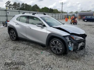 2019 Lexus UX 250h with VIN JTHU9JBH1K2000806, listed as a Copart auction lot 58068005 with 69,661 mi miles and Salvage title. Bid and sale history available at DreamBid. Image 4.