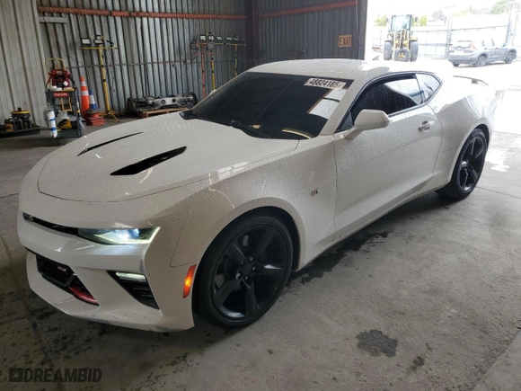 2016 Chevrolet Camaro 1SS with VIN 1G1FE1R74G0184511, listed as a Copart auction lot 48824185 with 139,388 mi miles and Salvage Title. Bid and sale history available at carsss.com. Image 1.