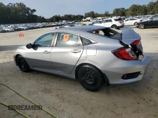2019 Honda Civic LX with VIN 2HGFC2F64KH598215, listed as a Copart auction lot 41570505 with 33,768 mi miles and Non Repairable. Bid and sale history available at DreamBid. Image 2.