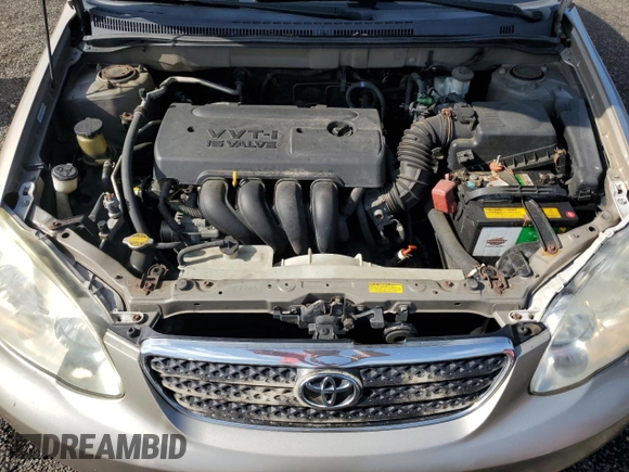2005 Toyota Corolla CE with VIN 1NXBR32EX5Z364804, listed as a Copart auction lot 64196865 with 238,963 mi miles and Salvage title. Bid and sale history available at DreamBid. Image 11.