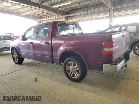 2005 Ford F-150 XLT with VIN 1FTPW12595FB64329, listed as a Copart auction lot 59438285 with 227,483 mi miles and Clean title. Bid and sale history available at DreamBid. Image 2.