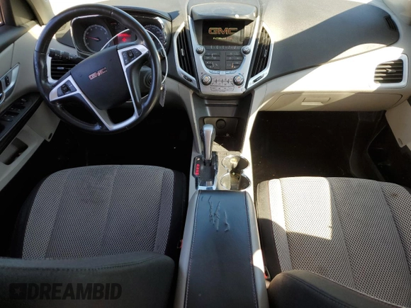 2015 GMC Terrain SLE with VIN 2GKALREK7F6342415, listed as a Copart auction lot 49443745 with 113,585 mi miles and Salvage Title. Bid and sale history available at DreamBid. Image 8.