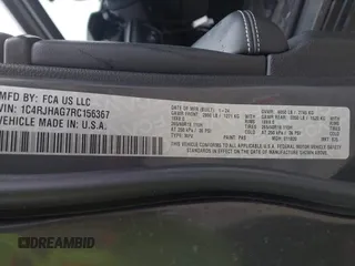2024 Jeep Grand Cherokee Altitude z VIN 1C4RJHAG7RC156367, wystawiony jako IAAI lot #41718501 z przebiegiem 35 206 mil mil oraz . Historia ofert i sprzedaży dostępna na DreamBid. Obrazek 9.