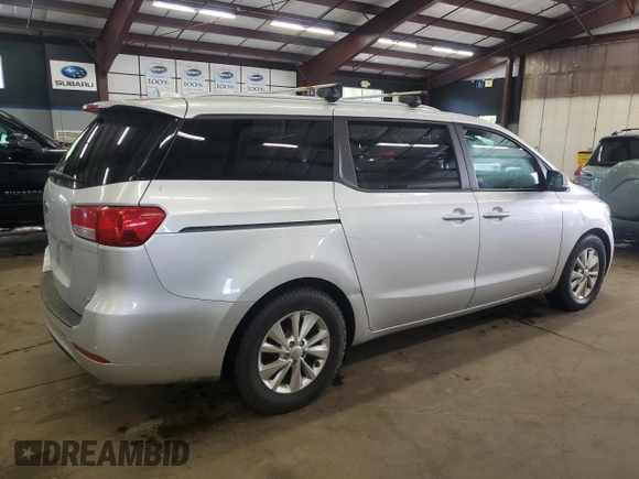 2016 Kia Sedona LX with VIN KNDMB5C19G6149219, listed as a Copart auction lot 56276285 with 194,393 mi miles and Clean Title. Bid and sale history available at DreamBid. Image 3.