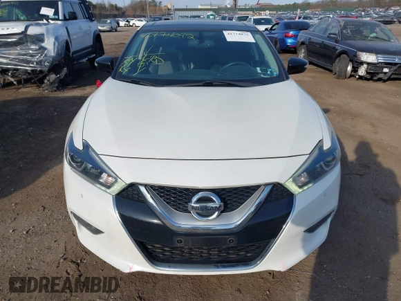 2017 Nissan Maxima SV with VIN 1N4AA6AP9HC413793, listed as a IAAI auction lot 41774072 with 131,620 mi miles. Bid and sale history available at carsss.com. Image 12.