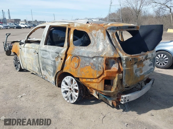 2016 Mitsubishi Outlander GT with VIN JA4JZ4AX9GZ006313, listed as a IAAI auction lot 41813587 with Not provided miles and . Bid and sale history available at DreamBid. Image 3.