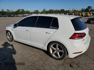 2018 Volkswagen Golf GTI S with VIN 3VW447AUXJM258375, listed as a Copart auction lot 70279604 with 56,568 mi miles and Salvage Title. Bid and sale history available at carsss.com. Image 2.