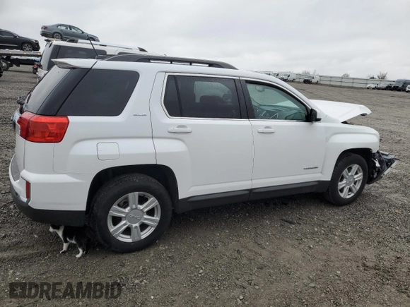 2016 GMC Terrain SLE with VIN 2GKALNEKXG6357985, listed as a Copart auction lot 83307104 with 126,826 mi miles and Salvage Title. Bid and sale history available at carsss.com. Image 3.
